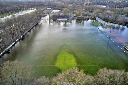 Leine-Hochwasser in Hannover