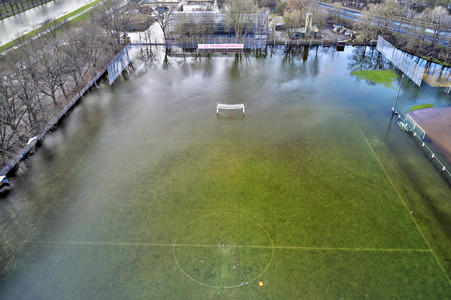 Leine-Hochwasser in Hannover