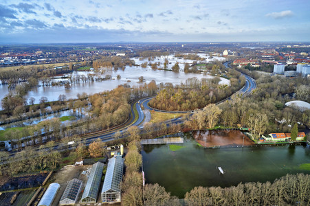 Leine-Hochwasser in Hannover