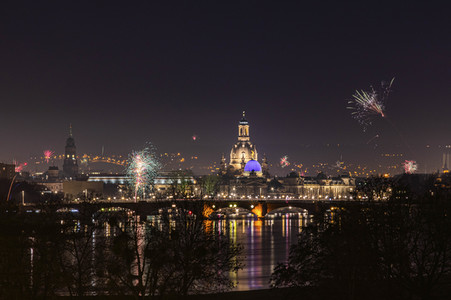 Silvester 2023/24 in Dresden