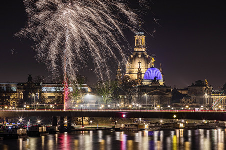 Silvester 2023/24 in Dresden