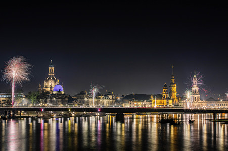 Silvester 2023/24 in Dresden