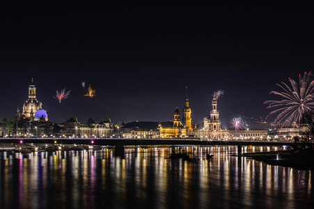 Silvester 2023/24 in Dresden