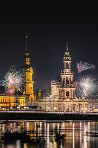 Silvester 2023/24 in Dresden