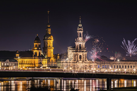 Silvester 2023/24 in Dresden