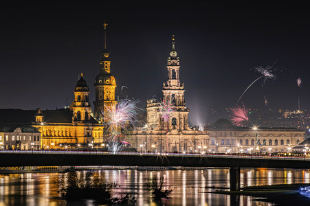 Silvester 2023/24 in Dresden