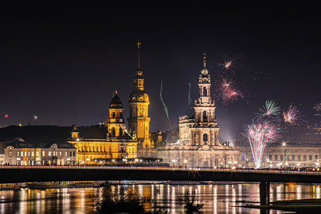 Silvester 2023/24 in Dresden