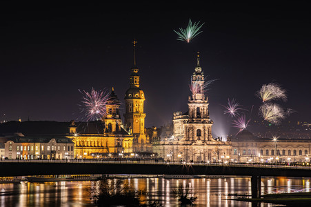 Silvester 2023/24 in Dresden