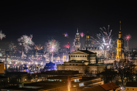 Silvester 2023/24 in Dresden