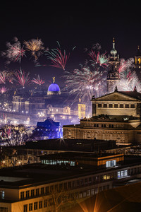 Silvester 2023/24 in Dresden