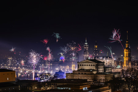 Silvester 2023/24 in Dresden