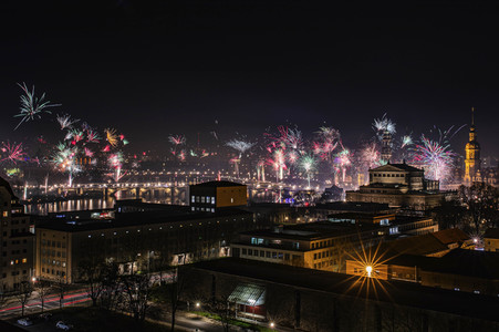 Silvester 2023/24 in Dresden