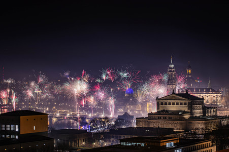 Silvester 2023/24 in Dresden