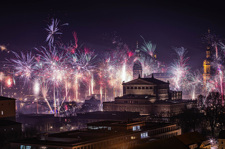Silvester 2023/24 in Dresden