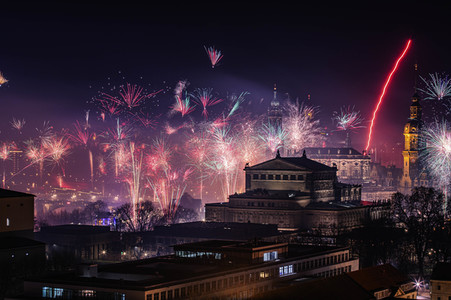 Silvester 2023/24 in Dresden