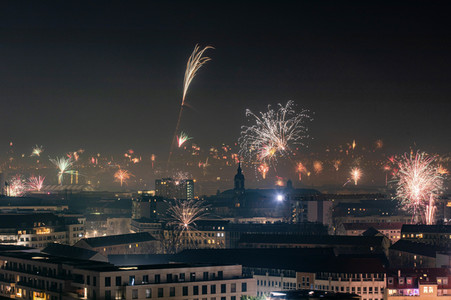 Silvester 2023/24 in Dresden