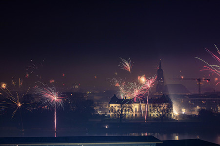 Silvester 2023/24 in Dresden