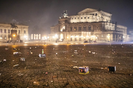 Silvester 2023/24 in Dresden