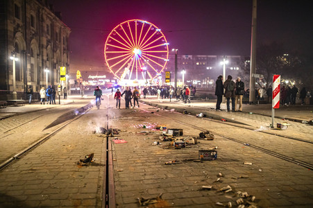 Silvester 2023/24 in Dresden