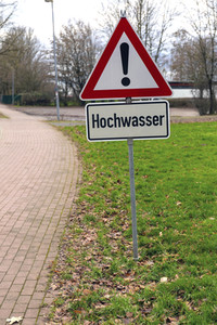 Weser-Hochwasser in Schlüsselburg