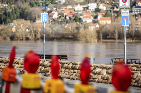Elbe-Hochwasser in Dresden