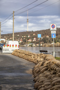 Elbe-Hochwasser in Dresden