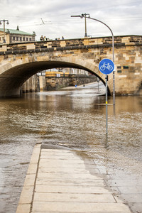 Elbe-Hochwasser in Dresden