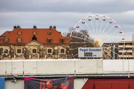 Elbe-Hochwasser in Dresden
