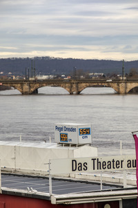 Elbe-Hochwasser in Dresden