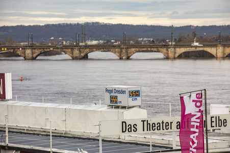 Elbe-Hochwasser in Dresden