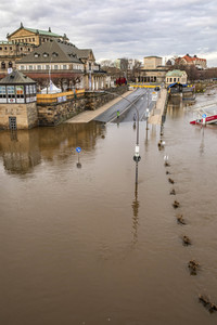 Elbe-Hochwasser in Dresden