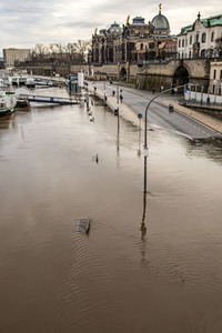 Elbe-Hochwasser in Dresden