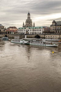 Elbe-Hochwasser in Dresden