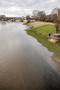 Elbe-Hochwasser in Dresden