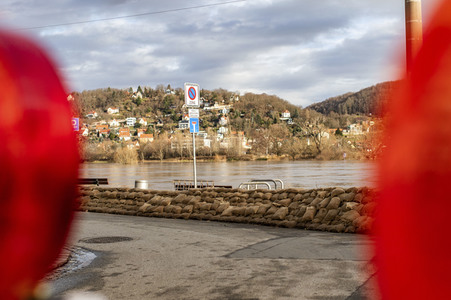 Elbe-Hochwasser in Dresden
