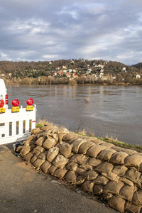 Elbe-Hochwasser in Dresden