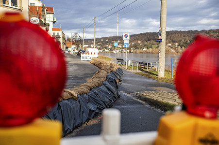 Elbe-Hochwasser in Dresden