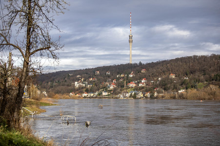 Elbe-Hochwasser in Dresden