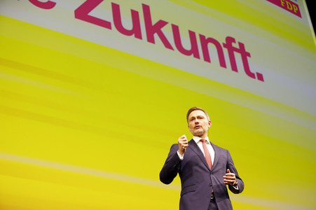 FDP Dreikönigstreffen 2024 in Stuttgart