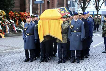Trauerfeier von Wolfgang Schäuble in Offenburg
