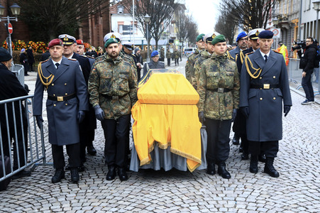Trauerfeier von Wolfgang Schäuble in Offenburg