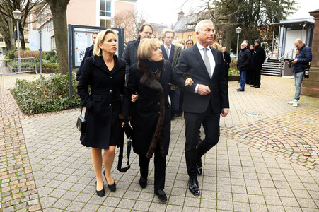 Trauerfeier von Wolfgang Schäuble in Offenburg