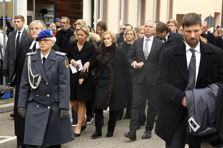 Trauerfeier von Wolfgang Schäuble in Offenburg