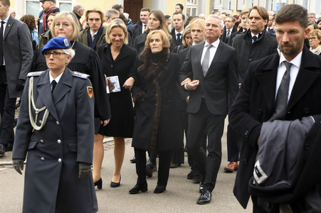 Trauerfeier von Wolfgang Schäuble in Offenburg