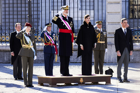 Militärzeremonie 'Pascua Militar' in Madrid