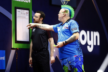 Promi-Darts-WM 2024 in Düsseldorf