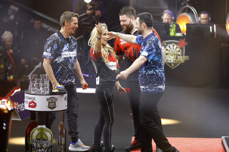 Promi-Darts-WM 2024 in Düsseldorf