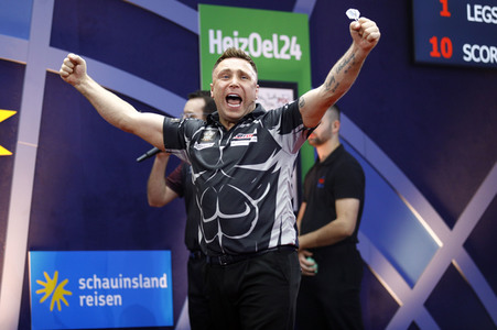 Promi-Darts-WM 2024 in Düsseldorf