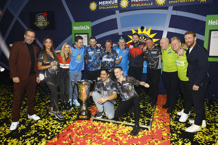 Promi-Darts-WM 2024 in Düsseldorf