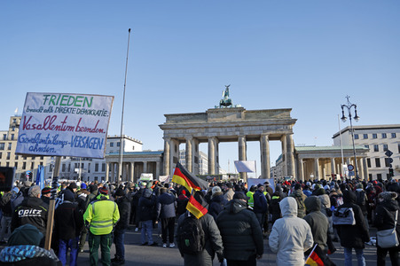 Bauerndemo gegen Agrarpolitik der Bundesregierung in Berlin